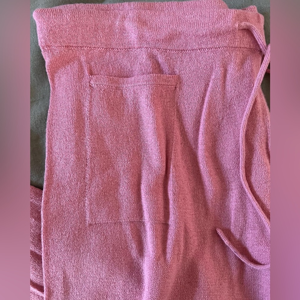 Pink James street pants
